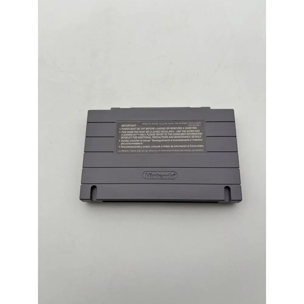 Tecmo Super Bowl (Super Nintendo SNES, 1993) Authentic Tested Working VG Cond